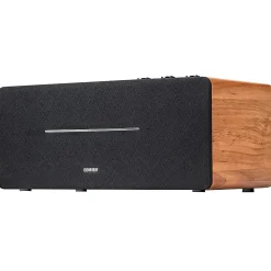 Edifier D12 Desktop 70W Continuous-Power Bluetooth Amplified Integrated Stereo Speaker With Remote, Brown