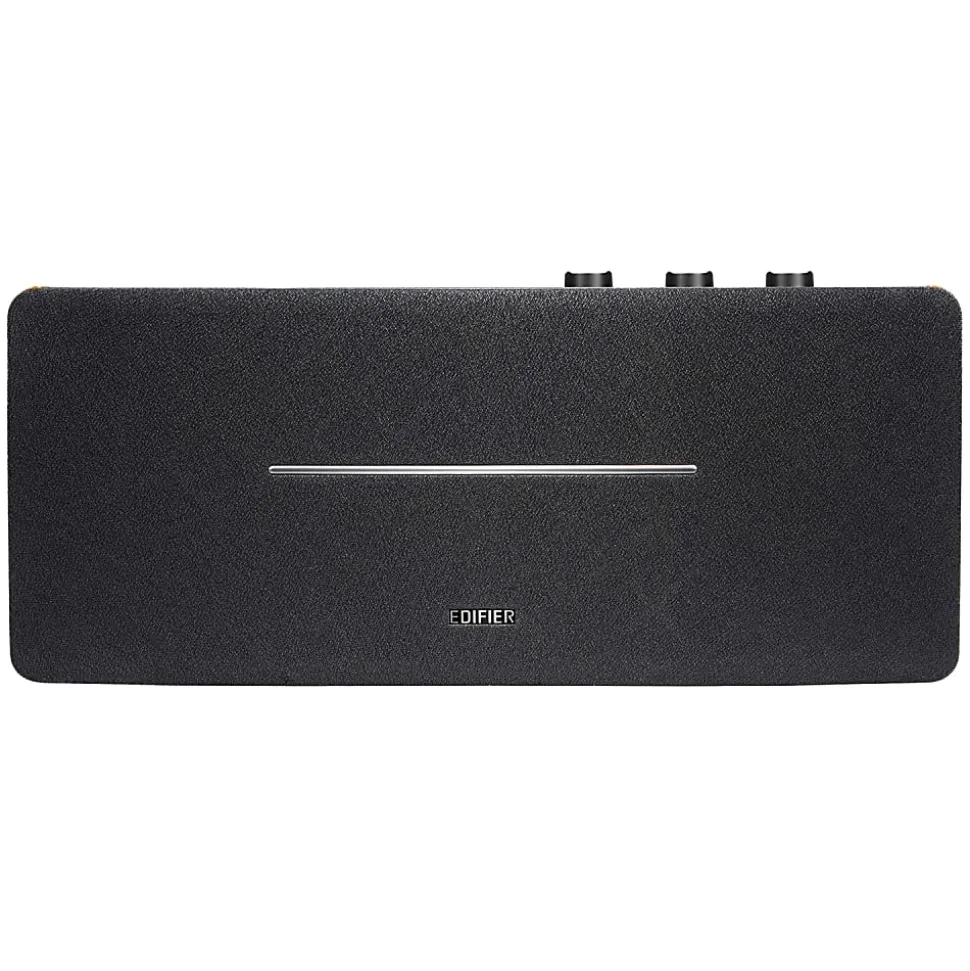 Edifier D12 Desktop 70W Continuous-Power Bluetooth Amplified Integrated Stereo Speaker With Remote, Brown