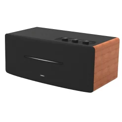 Edifier D12 Desktop 70W Continuous-Power Bluetooth Amplified Integrated Stereo Speaker With Remote, Brown