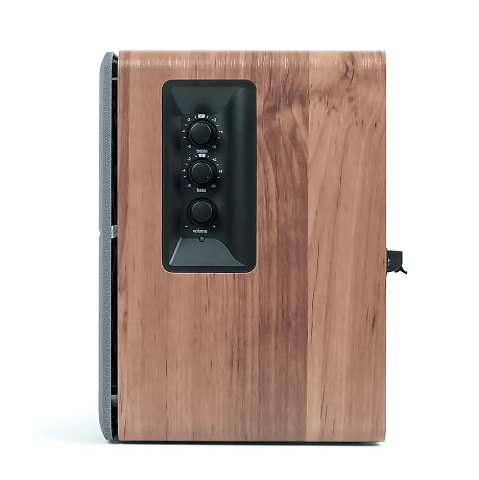 Edifier R1280DB 42-Watt RMS Amplified Bluetooth® Bookshelf Wired Speaker System, Brown