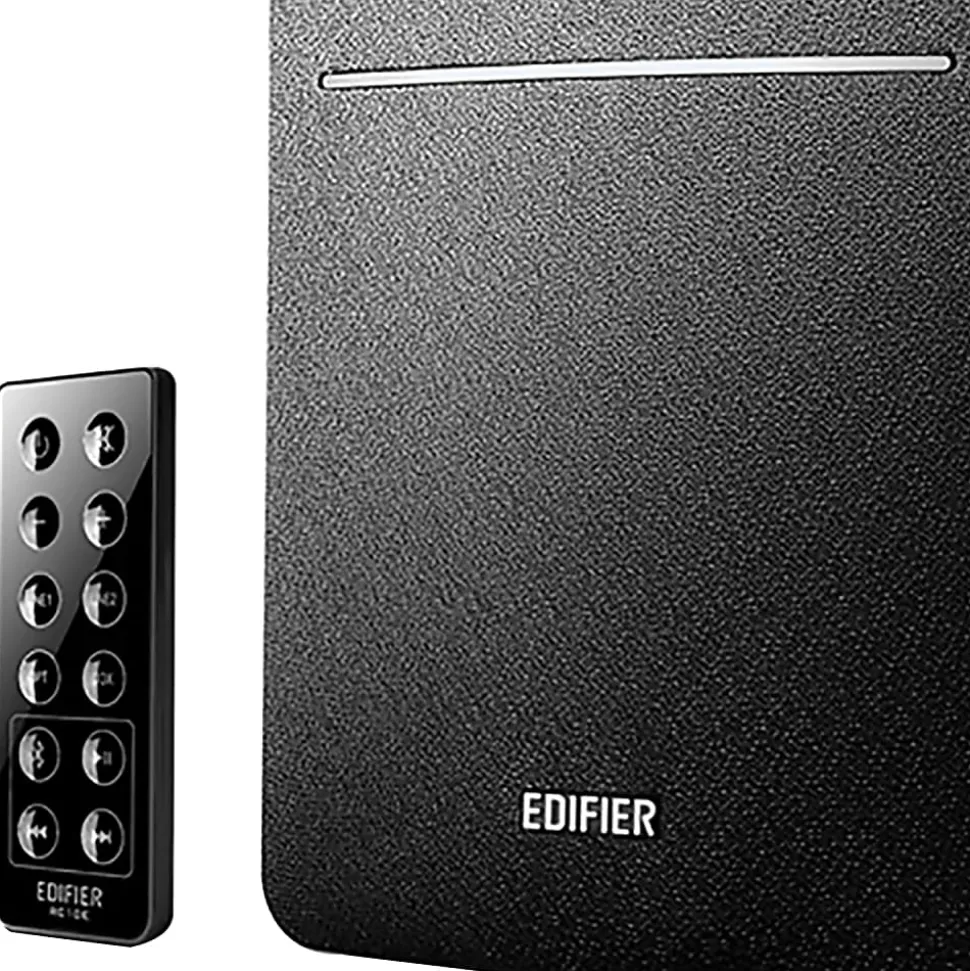 Edifier R1280DB 42-Watt RMS Amplified Bluetooth® Bookshelf Wired Speaker System, Black