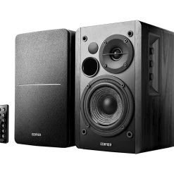 Edifier R1280DB 42-Watt RMS Amplified Bluetooth® Bookshelf Wired Speaker System, Black