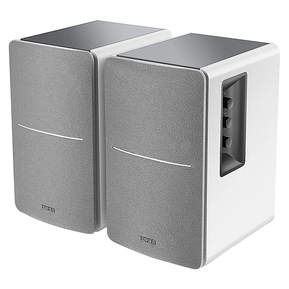 Edifier R1280T 42W Continuous-Power Amplified Bookshelf Speakers, White