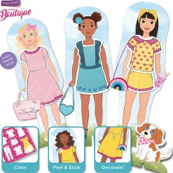 Educational Insights PaperCraft Sweet Boutique Paper Dolls Set