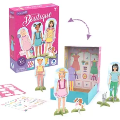 Educational Insights PaperCraft Sweet Boutique Paper Dolls Set
