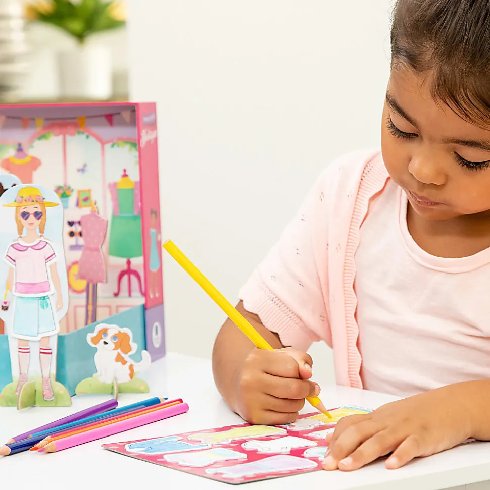 Educational Insights PaperCraft Sweet Boutique Paper Dolls Set