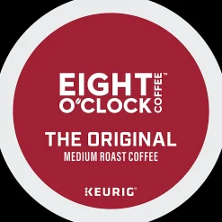 Eight O'Clock® Single-Serve Coffee K-Cup® Pods, Original, Carton Of 24