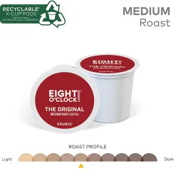 Eight O'Clock® Single-Serve Coffee K-Cup®, Original, 96 Count (4 Packs of 24)