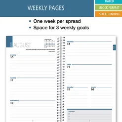 2026-2027 ELAN Publishing Weekly/Monthly Academic Year Student Planner, 5” x 8