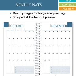 2026-2027 ELAN Publishing Weekly/Monthly Academic Year Student Planner, 5” x 8