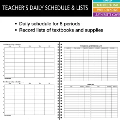 2026-2027 ELAN Publishing Weekly/Monthly Academic Year Teacher Lesson Planner, 8-1/2