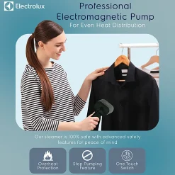 Electrolux SnapSteam Handheld Steamer, Pine Green, Total Qty 1