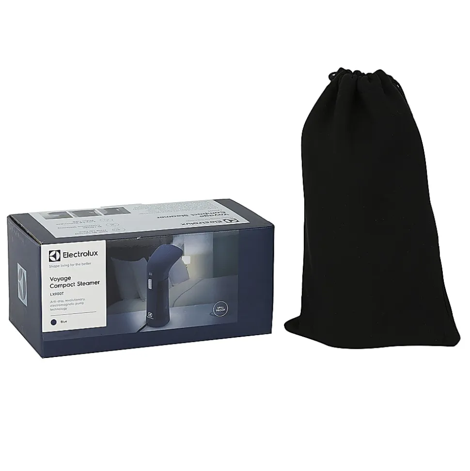 Electrolux Voyage Steamer With Traveling Pouch, Black