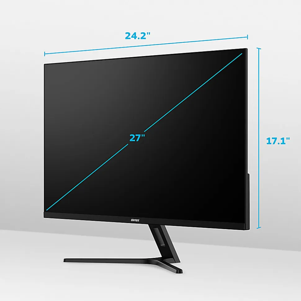 Element EM2FPAB27B 27" 1080P Frameless IPS PC Monitor