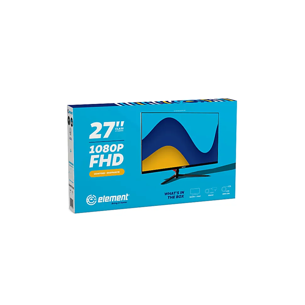 Element EM2FPAB27B 27" 1080P Frameless IPS PC Monitor