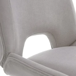 Elle Décor Laissy Low-Back Task Chair, Linen Color