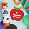 Elmer's BlooStick Buddies Glue Sticks, Disappearing Blue Glue Stick, Anti-Roll Cap, 6g, 4 Count
