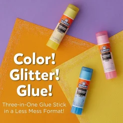 Elmer's Color 'N Glitz Glue Sticks, 0.21gm, Pack Of 4 Glue Sticks