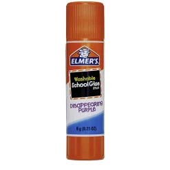 Elmer's® Disappearing Glue Sticks, 0.21 Oz, Purple, Pack Of 12