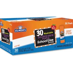 Elmer's® Disappearing Purple School Glue Sticks, 0.77 Oz., Pack Of 30