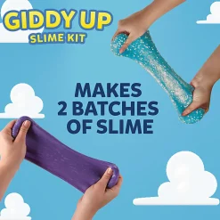 Elmer's Giddy Up Slime Kit featuring Toy Story Characters, Slime Supplies, Color Slime, Crunchy Slime, 4 Piece