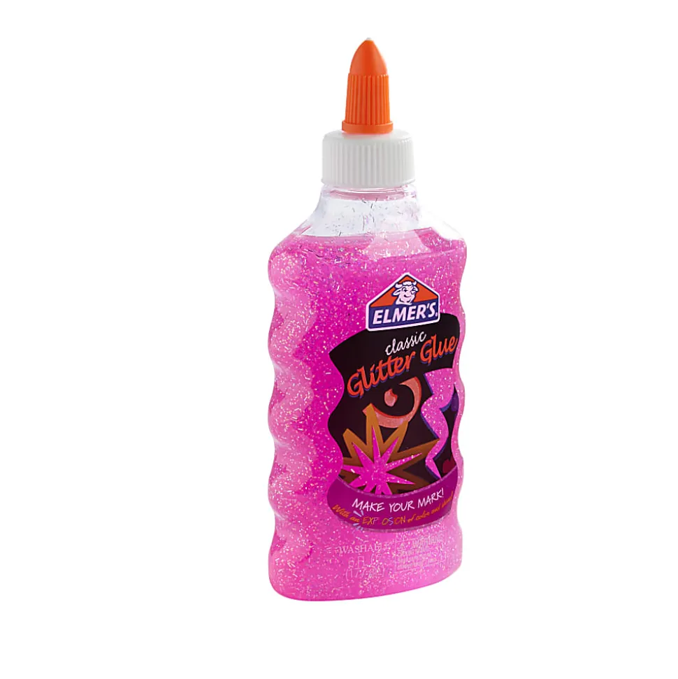Elmer's® Glitter Glue, 6 Oz, Pink