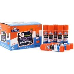 Elmer's® Glue Stick Classroom Pack, Purple, Box Of 30