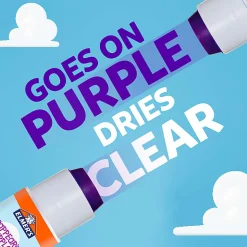 Elmer's Glue Sticks featuring Toy Story Characters, Disappearing Purple Glue Sticks, School Supplies, 6g, 12 Count