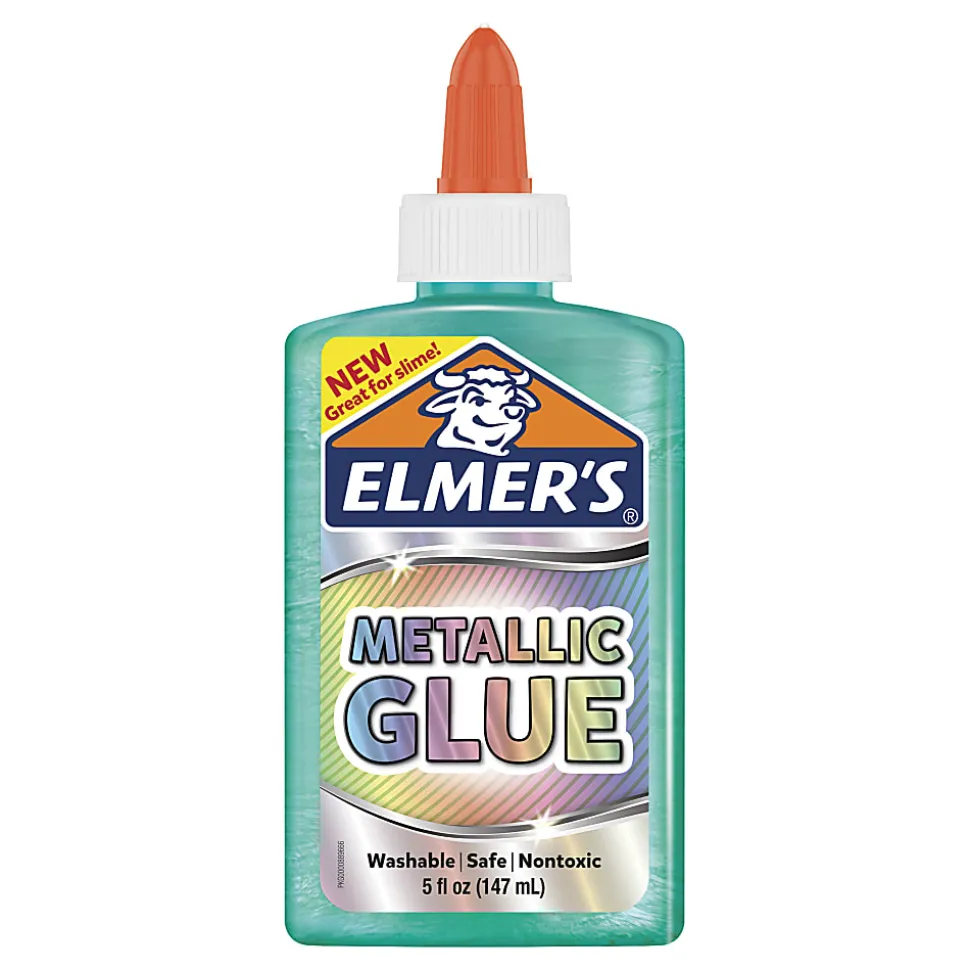 Elmer's® Metallic Washable Liquid Glue, 5 Oz, Teal