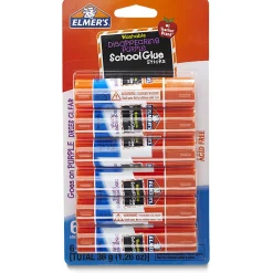 Elmer's® Washable Disappearing Purple School Glue Sticks, 0.21 Oz., Pack Of 6
