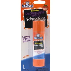 Elmer's® Washable Disappearing Purple School Glue Stick, 0.77 Oz