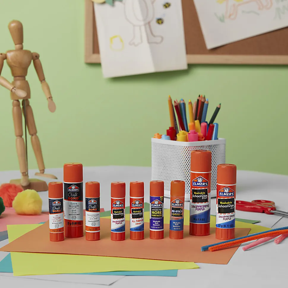 Elmer's® Washable Disappearing Purple School Glue Stick, 0.77 Oz