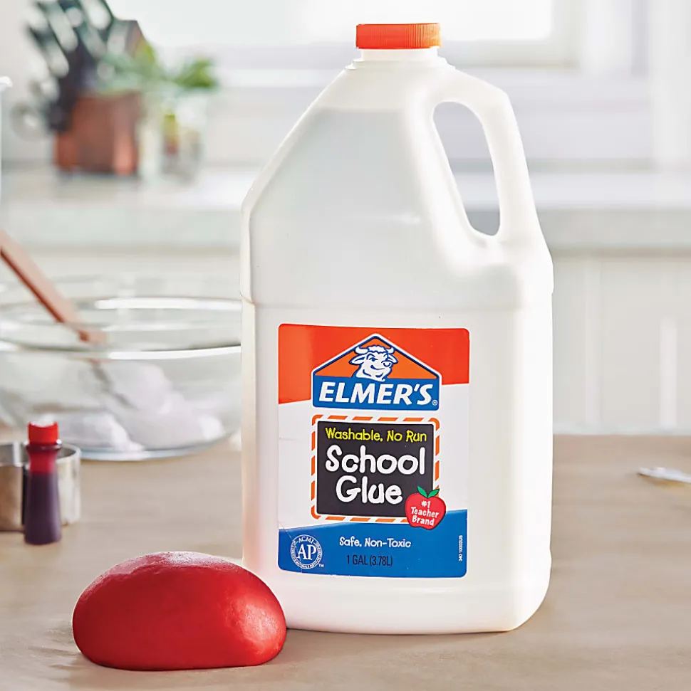 Elmer's® Washable School Glue, 1 Gallon, White
