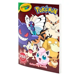 Embark on a Pokémon adventure with the Crayola Pokémon Coloring Book! 288 pages of fun, 2 sticker sheets, and beloved Pokémon characters. Learn more!