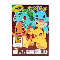 Embark on a Pokémon adventure with the Crayola Pokémon Coloring Book! 288 pages of fun, 2 sticker sheets, and beloved Pokémon characters. Learn more!