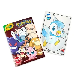 Embark on a Pokémon adventure with the Crayola Pokémon Coloring Book! 288 pages of fun, 2 sticker sheets, and beloved Pokémon characters. Learn more!