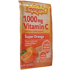 Emergen-C Vitamin C Drink Mix, 1,000 mg, Orange, Pack Of 30 Packets
