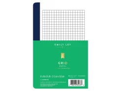 Emily Ley Simplified® System Notes Calendar Refill, Grid, 5 3/8" x 8 1/2", Undated