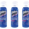 Endust 11384 Air Duster With Bitterant For Electronic Equipment, 10 Oz Can, Pack Of 3