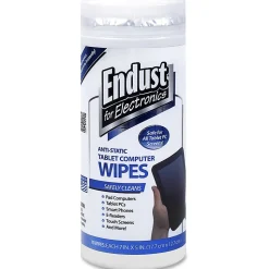 Endust Anti-Static Tablet Wipes 70ct. - For Tablet PC, Desktop Computer, Display Screen, Mobile Phone, Digital Text Reader, Handheld Device - 12596