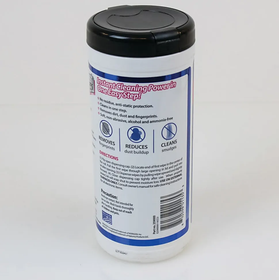 Endust® For Electronics Antistatic Pop-Up Wipes, 6” x 6”, Pack Of 70 Wipes