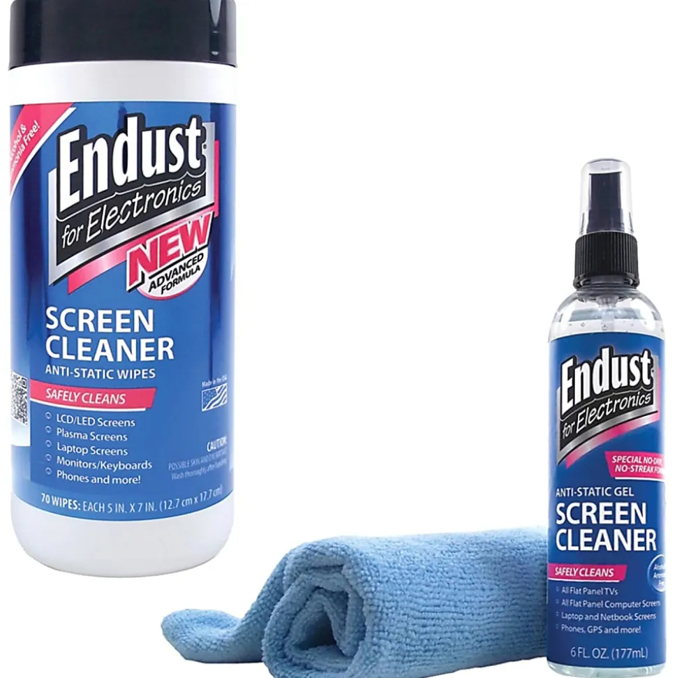 Endust LCD & Plasma Pop-Up Wipes 70ct. - For Display Screen, Digital Player, Digital Photo Frame, Digital Text Reader, Mobile Phone, Gaming Console