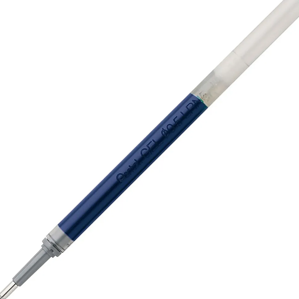 EnerGel Liquid Gel Pen Refill - 0.50 mm , Fine Point - Blue Ink - Smudge Proof, Smear Proof, Quick-drying Ink, Glob-free, Smooth Writing - 12 / Box