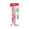 EnerGel-X, Techniclick Pen and Pencil Set, 0.7mm, White/Pink, 2-Pk
