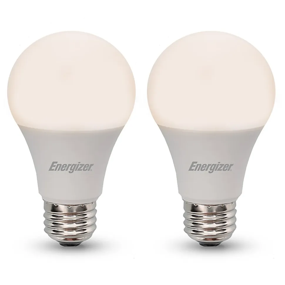 Energizer® Connect Smart A19 LED Light Bulbs, Warm White, Pack Of 2 Bulbs
