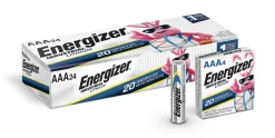 Energizer Industrial Lithium AAA Batteries, Pack Of 24 Batteries, L92