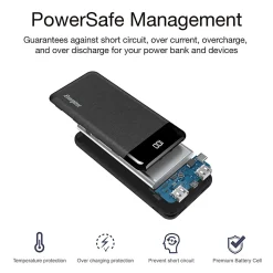 Energizer® 10000mAh Power Bank Charger, Black, UE10058