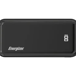 Energizer 20,000mAh Ultimate Power Bank, Black, UE20011PQ