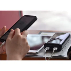 Energizer 20,000mAh Ultimate Power Bank, Black, UE20011PQ