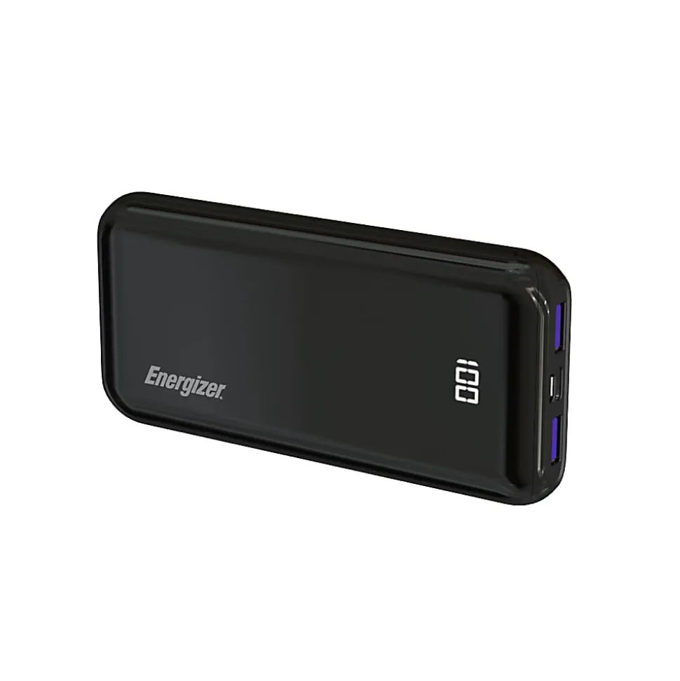 Energizer® 10,000 mAh Ultimate Power Bank, Black, UE10011PQ